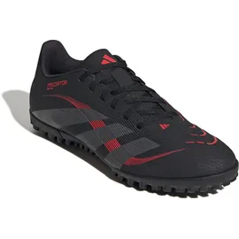 Adidas Predator Club Tf Fußballschuhe, core Black/Grey Four/Lucid red, 44