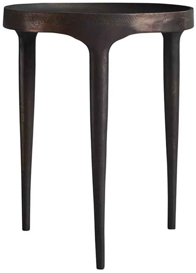 Zubehör 101 COPENHAGEN, Braun / Rost, für Wohnzimmer, Aluminium - 40 - 40 - 50