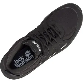 Jack Wolfskin Woodland 2 Texapore Mid W Sneaker, Black/Grey, 38