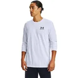 Under Armour Sportstyle Left Chest weiß M