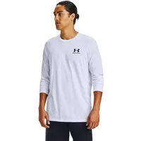 Under Armour Sportstyle Left Chest weiß M