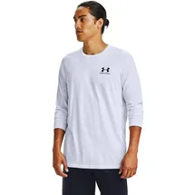 Under Armour Sportstyle Left Chest weiß M