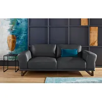 W.Schillig Couch 2,5-Sitzer schwarz