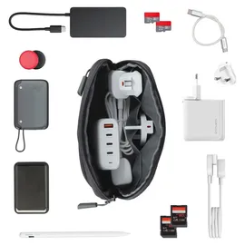4smarts Ladegerät GaN Flex Pro 100W 3 USB-C+1 USB-A, Travel Edition