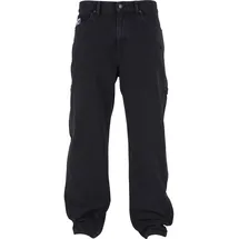 Karl Kani Retro Baggy Workwear Denim Schwarz 28