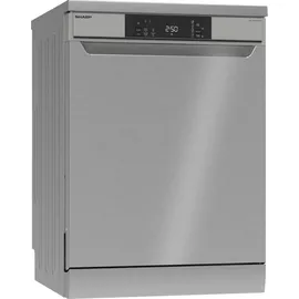 Sharp QW-NA1CF47DS Stand-Geschirrspüler (freistehend, 598 mm, Silber)
