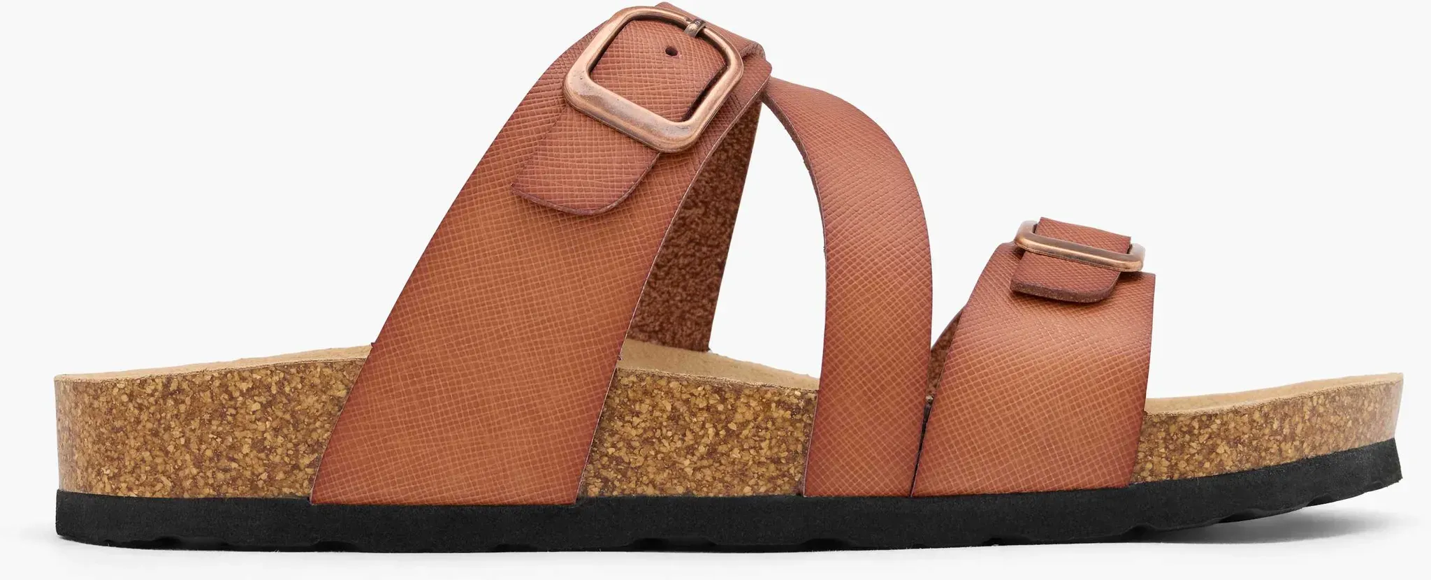 Graceland  Tieffuß Pantolette Braun, Damen, Größe: 38, Material: Lederimitat/Synthetik - Graceland  Tieffuß Pantolette Braun, Damen, Größe: 38, Material: Lederimitat/Synthetik - woman - Braun