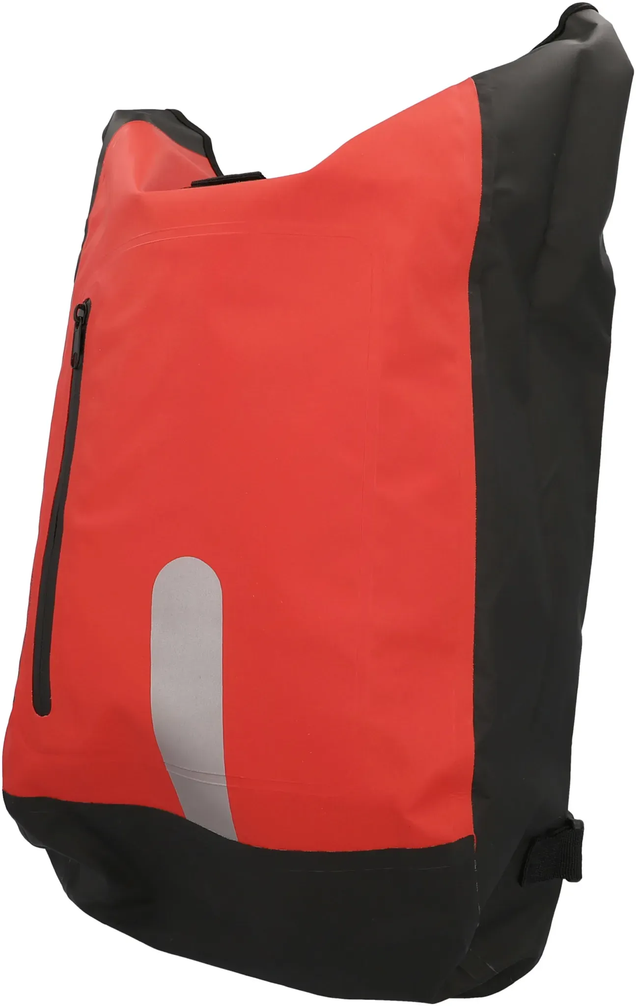 Fahrradtasche FISCHER FAHRRAD, rot, Taschen, B/H/T: 43cm x 34cm x 7cm, PVC, Polyester, B:43cm H:34cm T:7cm