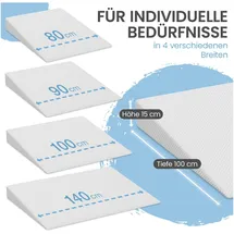 Bestschlaf Bestschlaf, Matratzenkeil »Reflux«, Weiß, 140x100 cm,