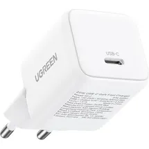 UGREEN X512 Gan Usb-c 20w Wandladegerät – weiß,
