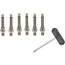 RockBoard Klinkenstecker 6er-Set für Selfmade Patchkabel-Set - Klinkenstecker