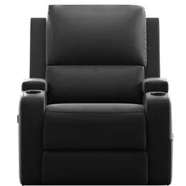 OTTO home Relaxsessel Napori Polyester 87 x 105 x 94 cm Schwarz mit Relaxfunktion