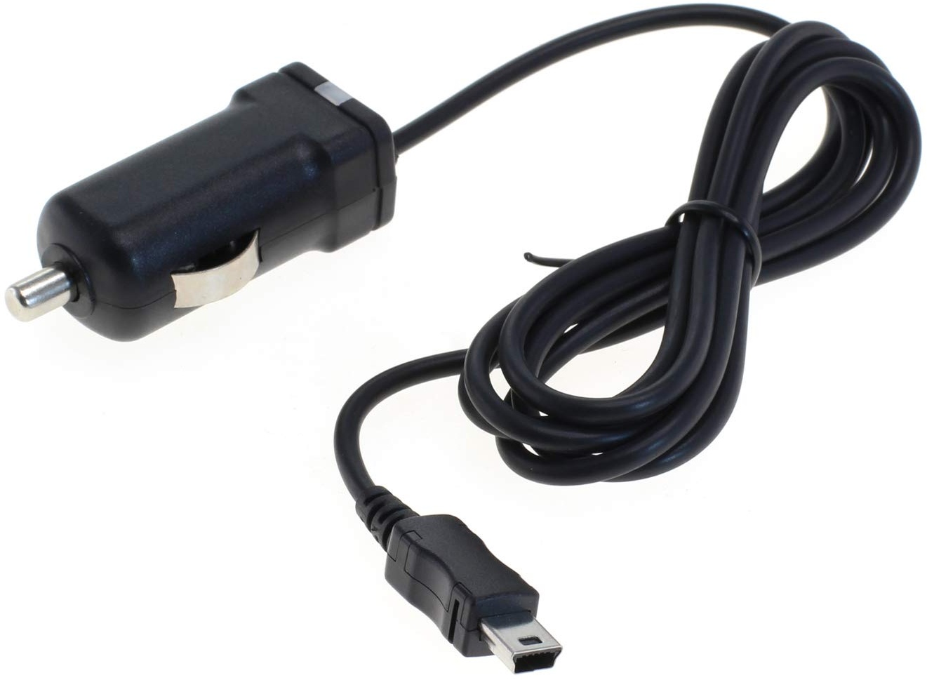 OTB KFZ-Ladekabel Mini-USB universal - 12/24V - 1A - Schwarz