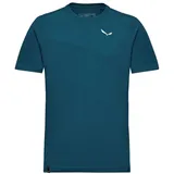 Salewa Puez Sporty Dry Kurzarm-t-shirt - Pond Blue - S