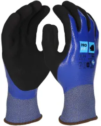 Fitzner Nitril Schnittschutzhandschuh Ultra Cut Dry D, blau 884-8 , 1 Karton = 144 Paar, Größe 8