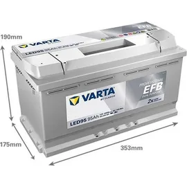 Varta Professional Dual Purpose EFB 95Ah 12V