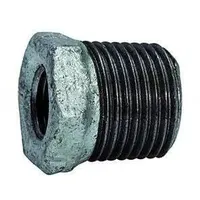 Riegler Reduzierstück 241, AG/IG, R 3, Rp 2, schwarzer
