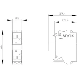 Siemens LED-Modul 3SU1401-1BB20-3AA0