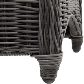 Tectake tectake® 2er Set Aluminium Rattansessel wetterfest und UV-beständig, pflegeleicht, kein Aufbau