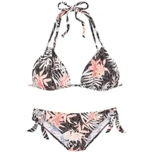 Buffalo Triangel-Bikini Damen Braun/Apricot 34 Cup A/B