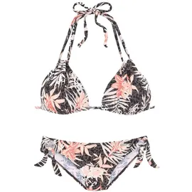 Buffalo Triangel-Bikini Damen Braun/Apricot 34 Cup A/B