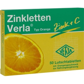 VERLA Zinkletten Verla Orange Lutschtabletten 50 St.