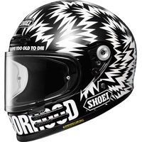 Shoei Glamster 06 Neighborhood X Death Spray Custom Helm,