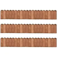 vidaXL Beeteinfassungen 3 Stk. 120 cm Kiefernholz