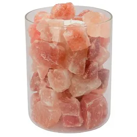 Himalaya Salt Dreams Salzkristall Feuer im Glas, Ø Kerze