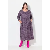 Ulla Popken Maxikleid A-Linie Dunkle Rose 54/56