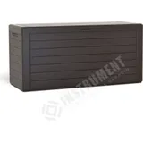 Prosperplast Gartenbox 280 l 116 x 43,8 x 55 cm Dunkelbraun