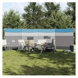 vidaXL Camping-Windschutz Blau 510x153 cm Wasserdicht