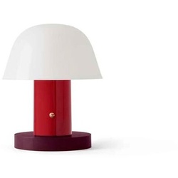 &Tradition - Setago JH27 Portable Tischleuchte Maroon/Grape - cm - 22 cm