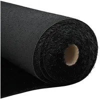 VidaXL Kunstrasen Schwarz 8x1 m