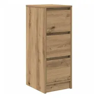 VidaXL Sideboard Artisan-Eiche 29,5x34x76 cm Holzwerkstoff