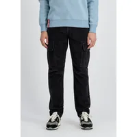 Alpha Industries Agent Cord Hosen - Grey - 34