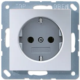 Jung Schuko-Steckdose Aluminium 1 St.