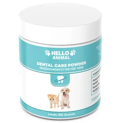 Hello Animal® | Dental Pulver gegen Zahnbelag & Maulgeruch 100 g
