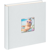 walther design FA-208-BL Fotoalbum Fun Baby, 30x30 cm, hellblau