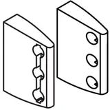 Hansgrohe Relinghalter Pharo Duschpaneel 96670450 Exclusiv ML10/M10 weiss