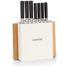 Klarstein Kitano Plus Messerblock 9-tlg. Weiß