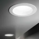 Ideal Lux Basic Wide 1 14,4 cm weiß Aluminium