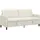 vidaXL Sofa mit Stauraum Creme 192 x 78 x 87 cm Polyester
