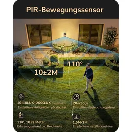EDISHINE Außenwandleuchte Aluminium, Glas 191x120x150mm ohne Leuchtmittel Anthrazit
