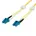 LWL-LED-Patchkabel duplex 9/125μm OS2 LC/LC gelb 2 m