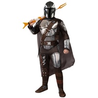 Rubie ́s Kostüm Star Wars - The Mandalorian Kostüm Deluxe, Der mandalorianische Kopfgeldjäger aus der eigenen Star Wars-Serie braun XL