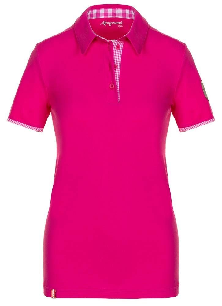 Almgwand Pillsteinhöhe Damen Poloshirt pink