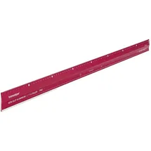 transotype® transotype Schneidelineal PRO rot, 80 cm,
