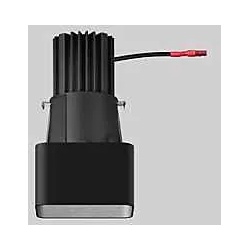 Bega 50253 - Studio Line Deckeneinbauleuchte LED, schwarz/Kupfer