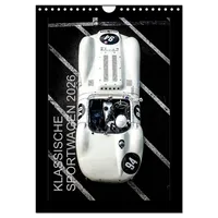 Calvendo KLASSISCHE SPORTWAGEN 2026 (Wandkalender 2026 DIN A4 hoch),